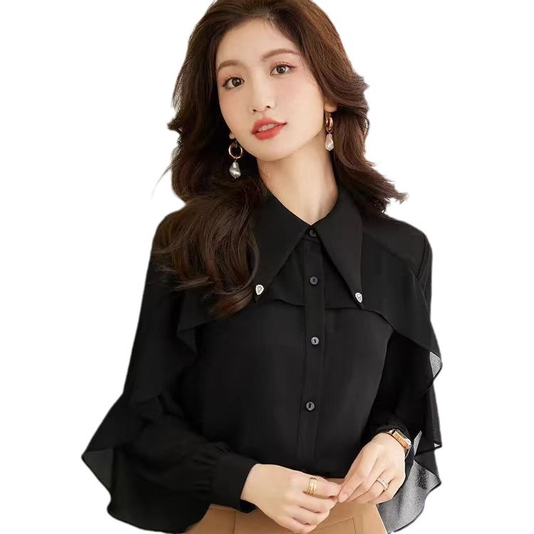 Velvet Shirt Back View
