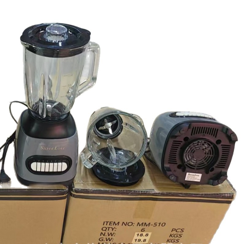 Mezcladora transfronteriza multifuncional de gran capacidad Juicer de frutas de frito molída máquina de alimentos suplementarios