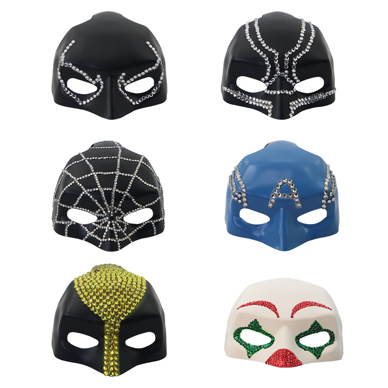 Halloween gatos COSPLA murciélagos gatos payaso vengador máscara adorable mascota divertida parodia mascota máscara