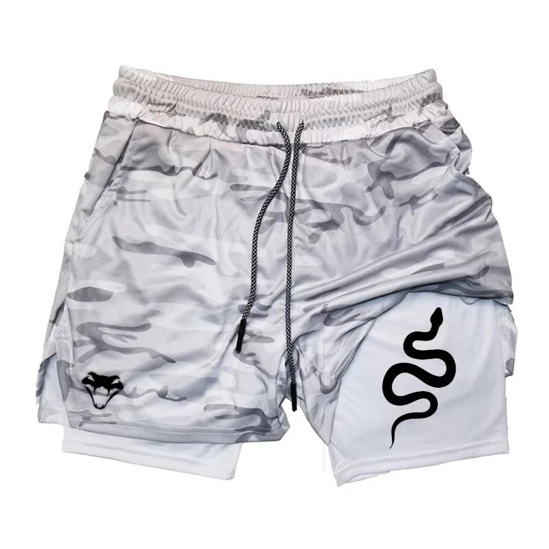Foreign Trade Casual Men's Printed Shorts, Breathable Sports Shorts with Pockets, Fitness Training Running Loose Shorts Foreign Trade Casual Men's Printed Shorts, Breathable Sports Shorts with Pockets, Fitness Training Running Loose Shorts
