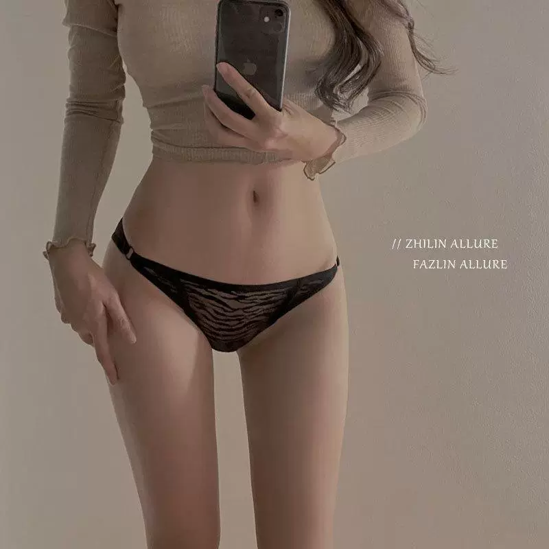 Зебра, sexy штаны, кружевные хлопковые брюки, дышащее нижнее белье, европейский стиль