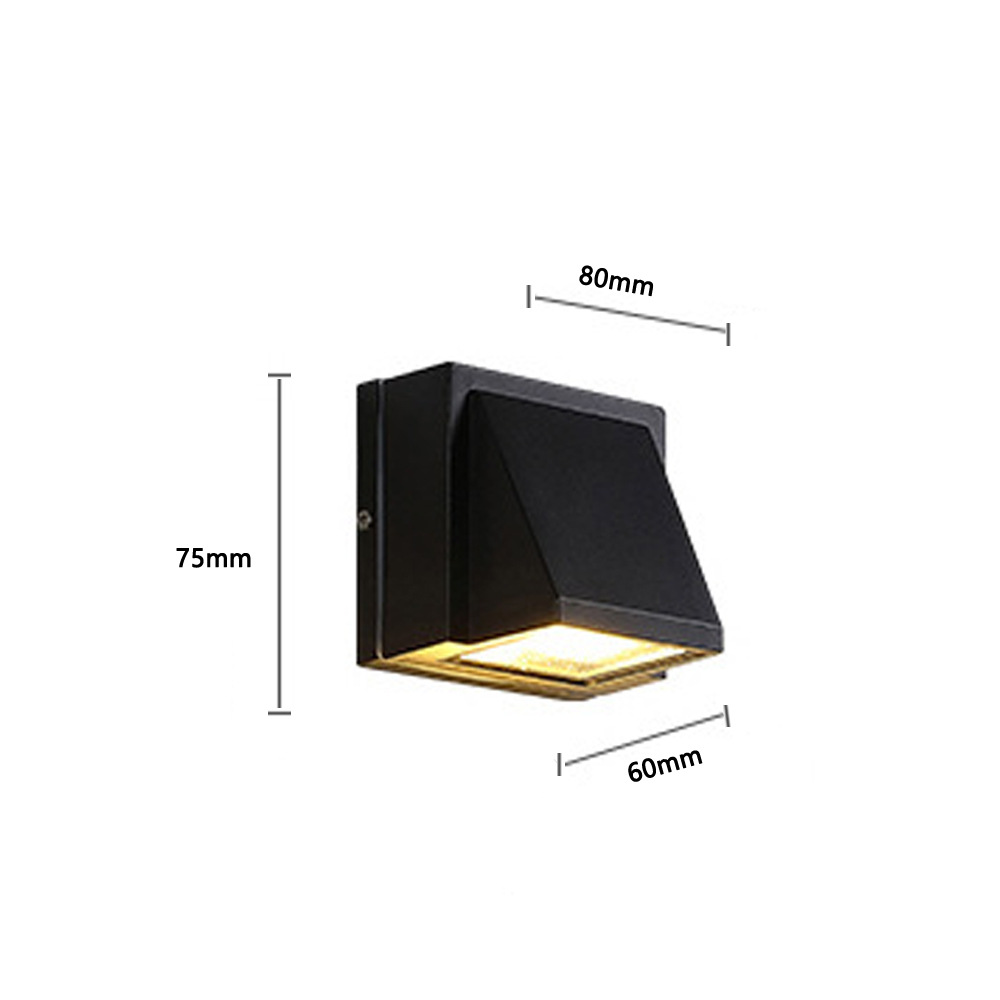 Viento moderno muy minimalista exterior l lámpara de pared de patio hotel interior creativo pasillo escalera pasillo iluminación de sala de estar