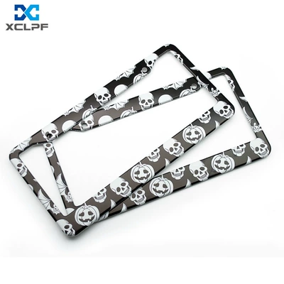 Standard Retro Sunflower Aluminum Alloy, License plate holder/license plate holder