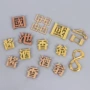 3d立体压铸字母定做铝牌