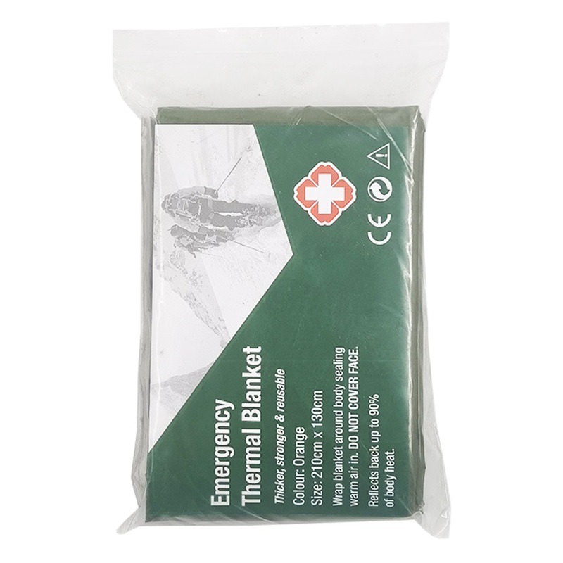 麦里PE救急ブランケットマラソン野外防寒救命ブランケット厚手緊急使い捨て保温ブランケット卸売り