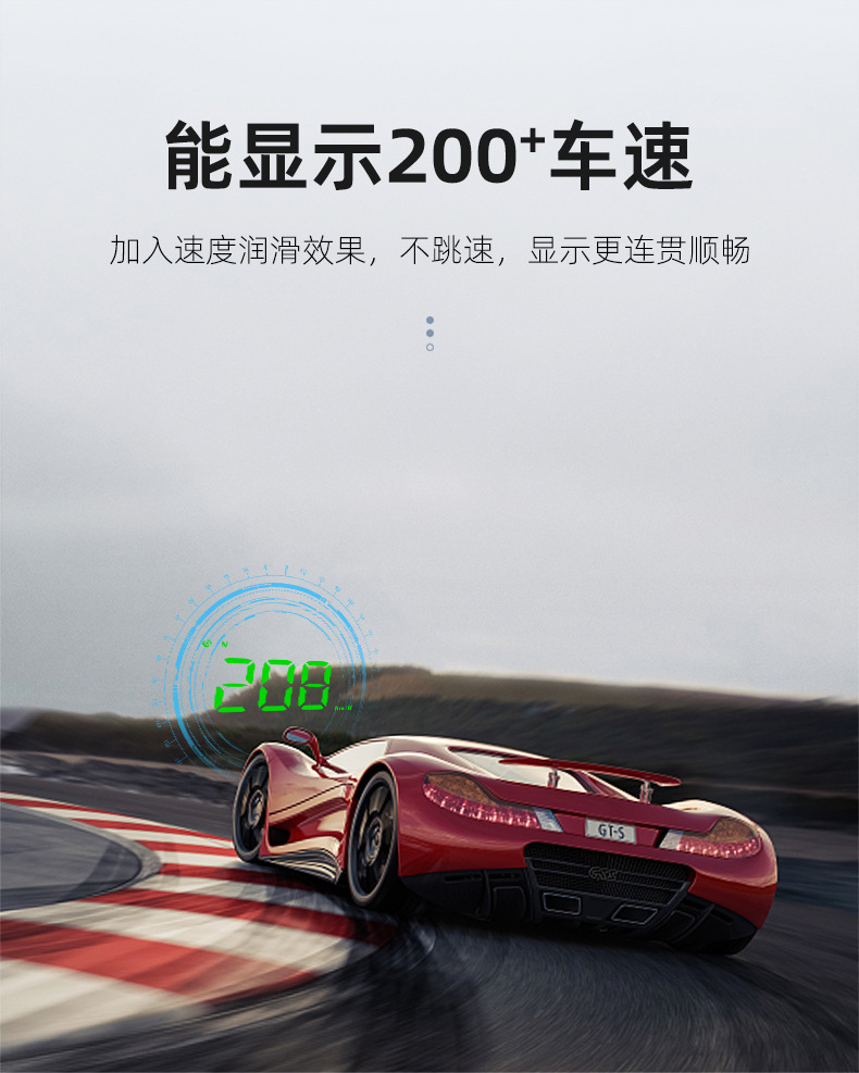 Cross-Border Hud Head-Up Display M1 Car Gps Speed Multi-Function Instrument Projector High-Definition Universal for Cars
