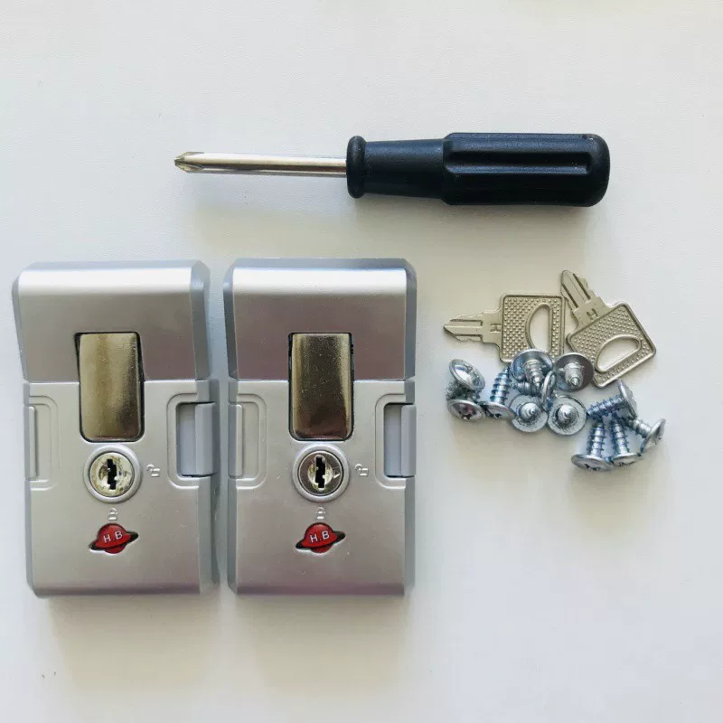 Suitcase, lock