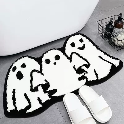 Avtomobil döşəmə paspasları — Imitation Cashmere Floor Mat Bedroom - jywsj-7-4060cm-flat-imitation-cashmere