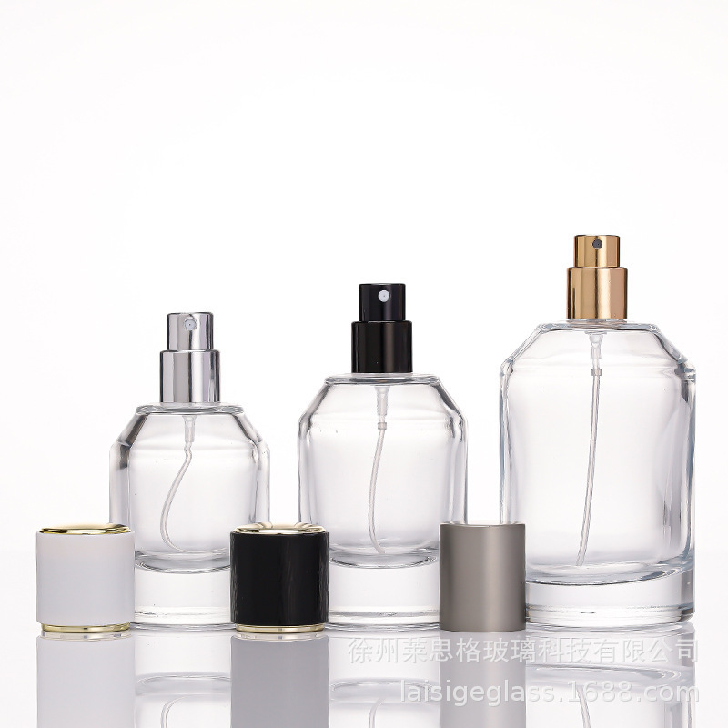 Cilindro de fondo grueso 30ml; transparente; vidrio