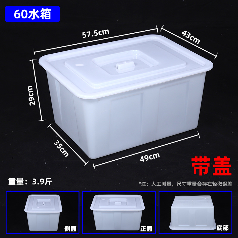 60 물탱크(커버 포함) 외경 580*430*280mm, 흰색