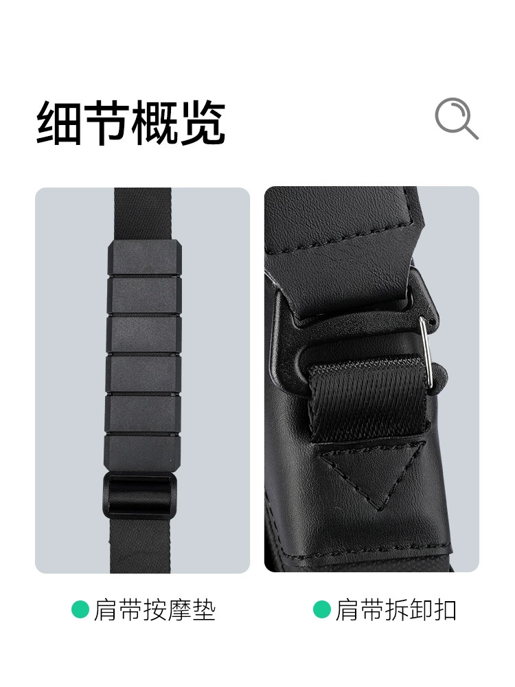 马可莱登 Capacious men's one-shoulder bag, (Cross-border trading), high-quality style