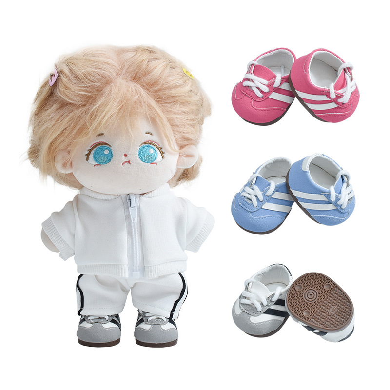 Doll Shoes 20cm Cotton Doll German Training Shoes for Chubby Figures, Suitable for Standing, Idol Doll Clothes Change Doll Shoes 20cm Cotton Doll German Training Shoes for Chubby Figures, Suitable for Standing, Idol Doll Clothes Change