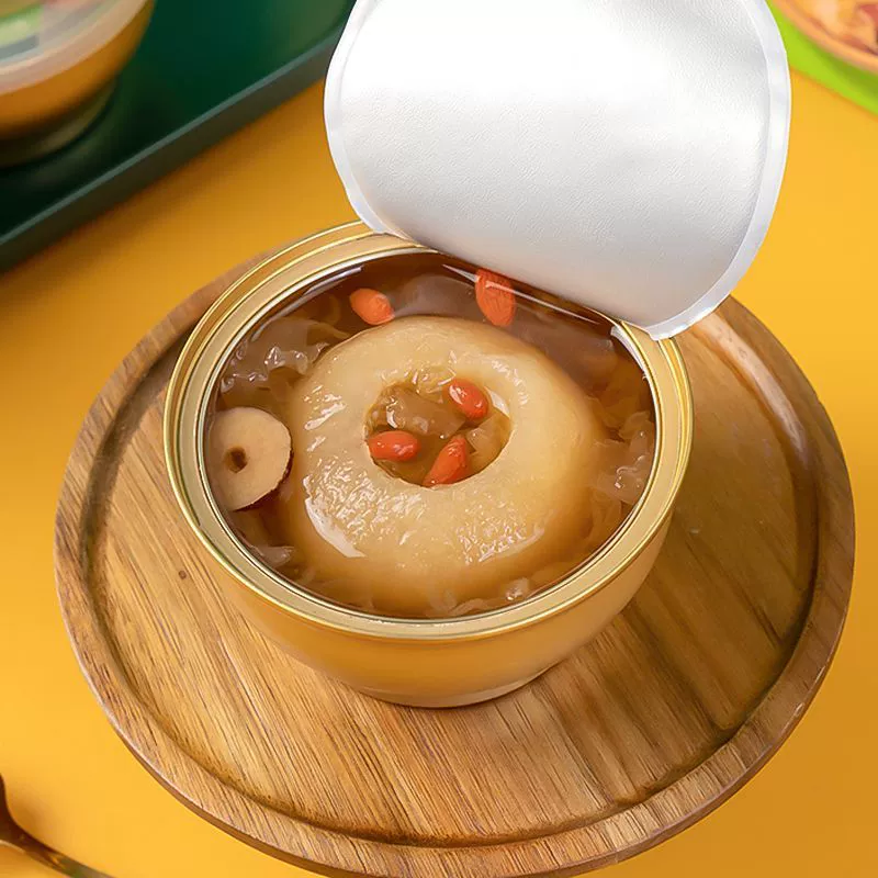 Bird's nest roasted pear gift box with fresh stewed tremella small bowl of pear whole pear rock sugar snow pear soup meal replacement one piece for delivery
