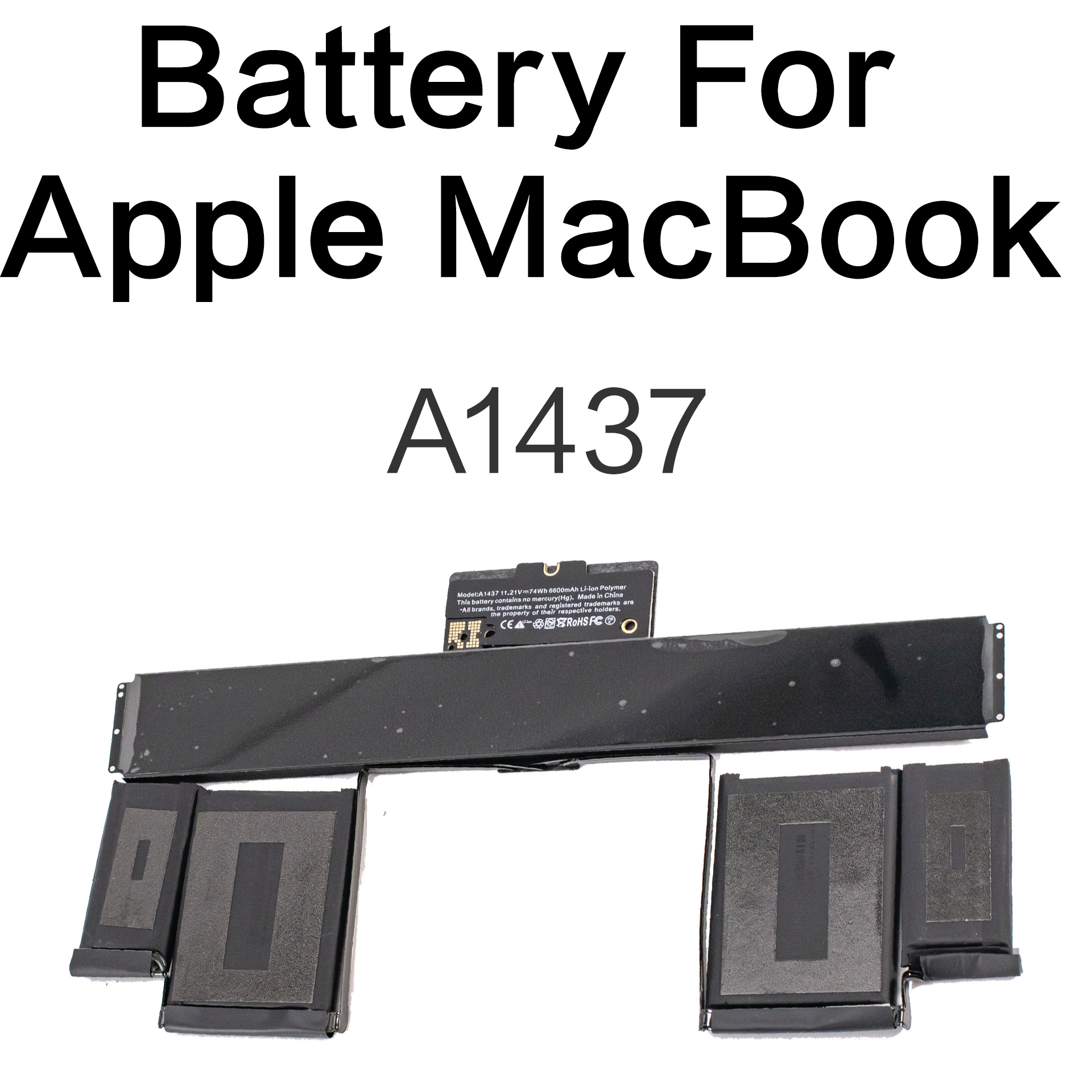 A1437适用苹果笔记本电池MacBookPro13寸A1425Late2012/Early2013