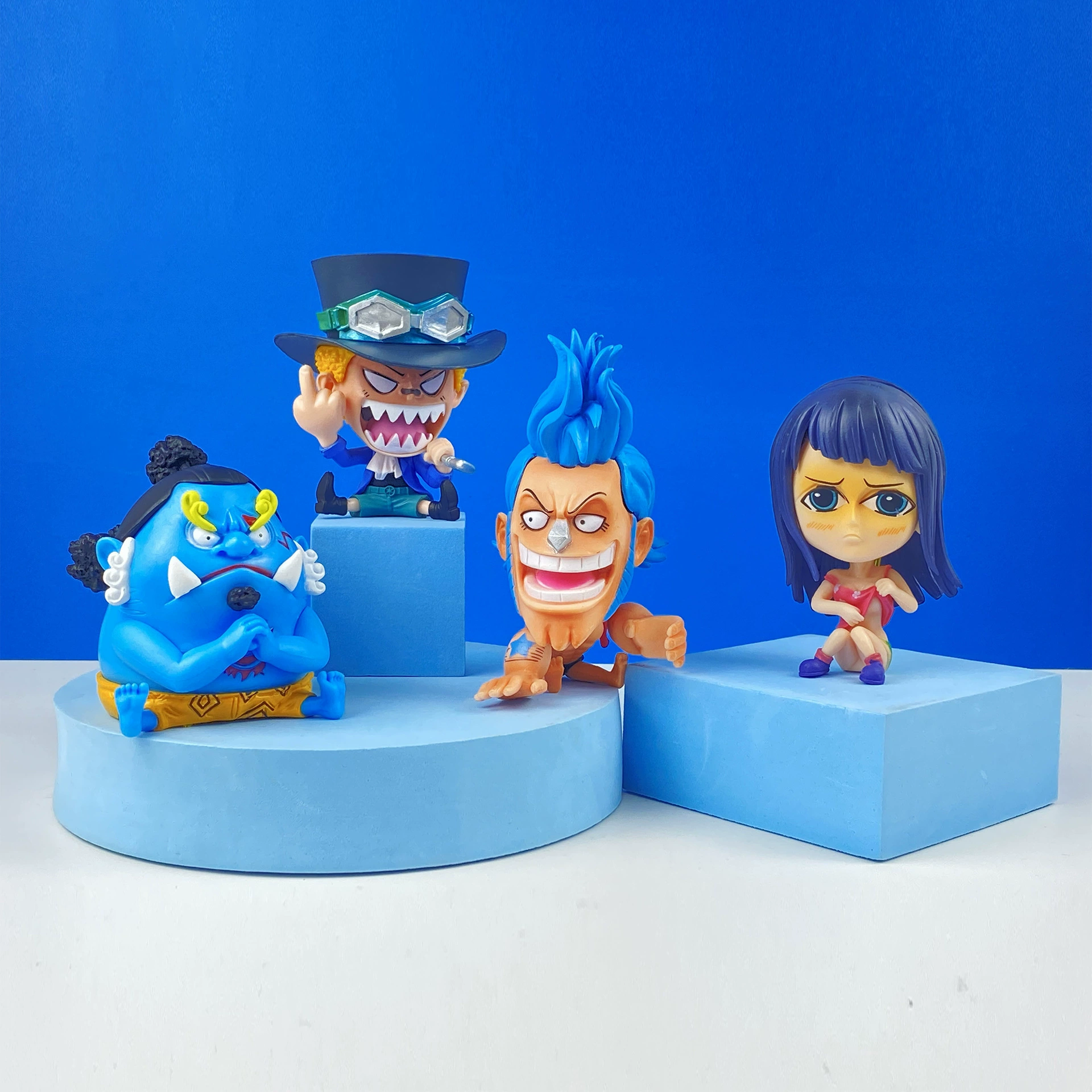 One Piece ручная фигурка Луффи, Сомона, Байи, император Сабаробин, Франсис, Кошис мотор