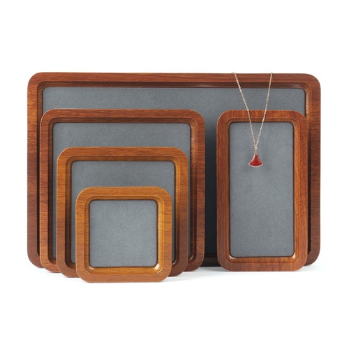 Wood grain jewelry tray, jewelry display, viewing tray, play bracelet, bracelet, ring display, jewelry storage tray