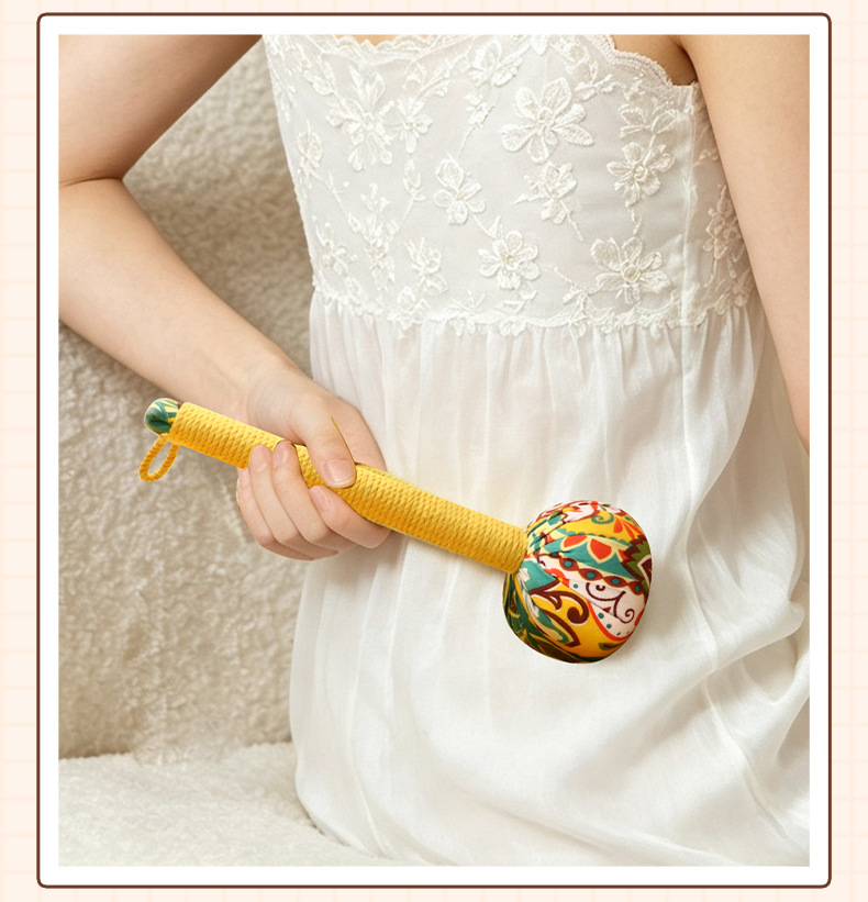 Handmade Mugwort Hammer Ai Cao Hammer 26cm Herbal Massage Stick for Tapping Relaxation with Teacher Day Gift Box quality and texture
