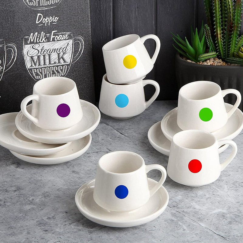 A5 adhesivo adhesivo 8mm cartón de cobre de color punto punto de etiqueta de marca de clasificación de punto de onda de mes pegatinas redondas escritas a mano