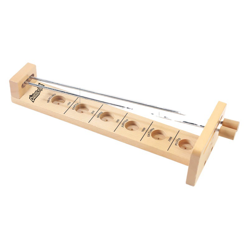 Бросьте вызов пределу игры с мячом для рыбалки на морском дне, дрожащий звук с реквизитом, деревянный зажим, мяч, рулонная игрушка для тела позвонка