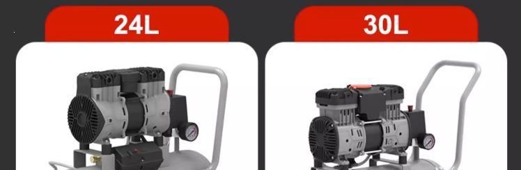 Oil-free, silent air compressor, air pump, high-power, fast inflation, 220V, portable air pump