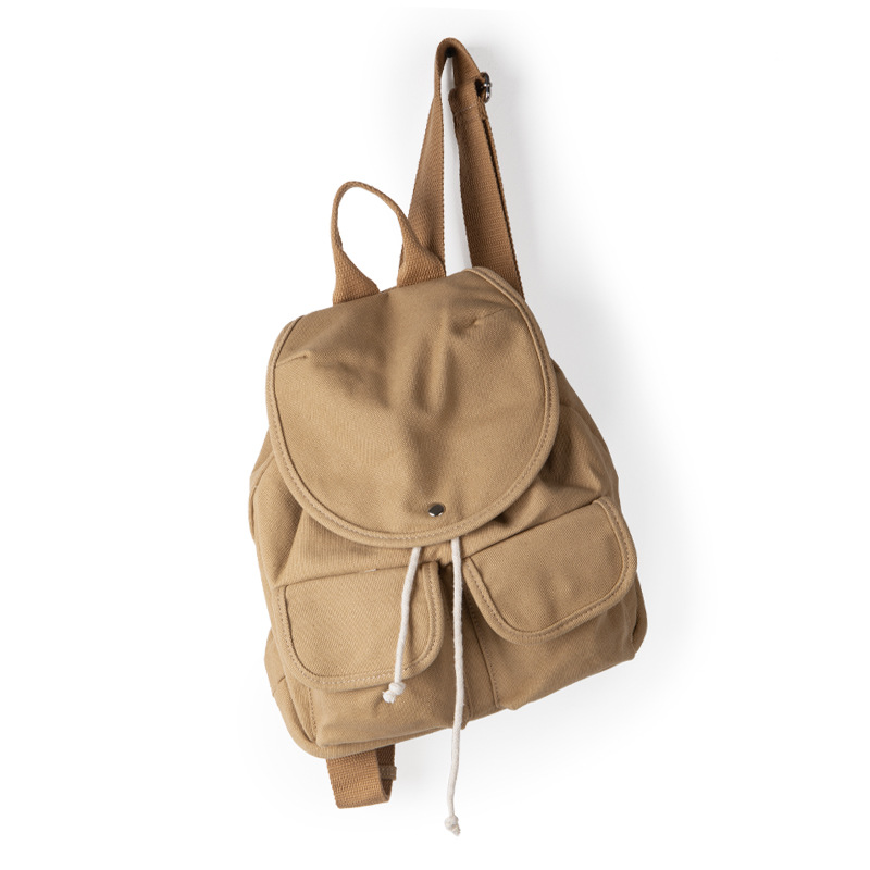 Vielseitige Canvas-Tasche für Pendler aus Japan und Korea, kleines Design, minimalistisches Studenten-Design, großes Fassungsvermögen_voghion.com