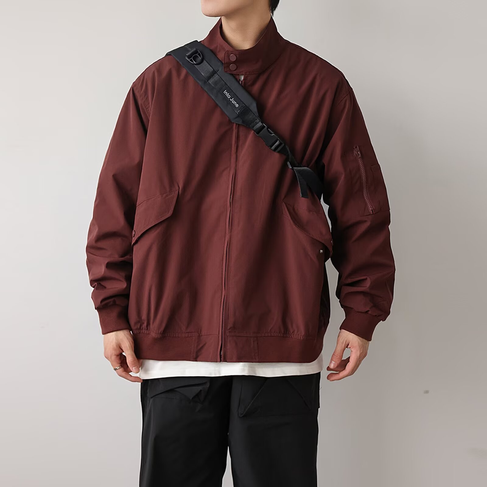 Japanese retro autumn jacket for men and women