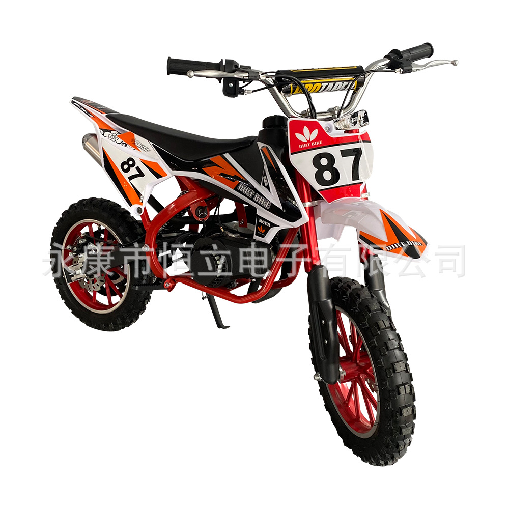 motocicleta cross-border para niños de dos tiempos 49CC pequeña playa de montaña padres e hijos