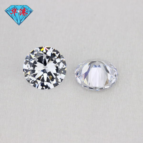 Huagang gem circular white vermiculite nude stone wholesale Wuzhou…