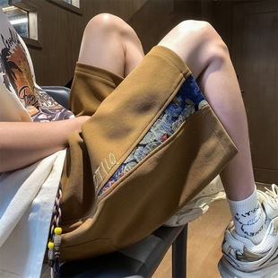 Trendy Brand 2025 Summer New American Shorts New Style Trendy Basketball Training Shorts All-match Trendy Men's Shorts