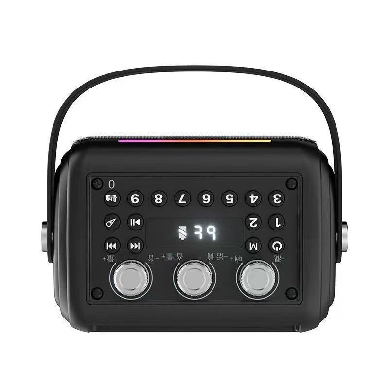 清悦S12 ワイヤレスBluetoothスピーカー スクエアダンス用スピーカー 重低音 USB高音質 サブウーファー 屋外対応|undefined