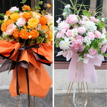 开业花篮仿真花假花塑料花开工庆典绢花店铺门口开张节日活动干花