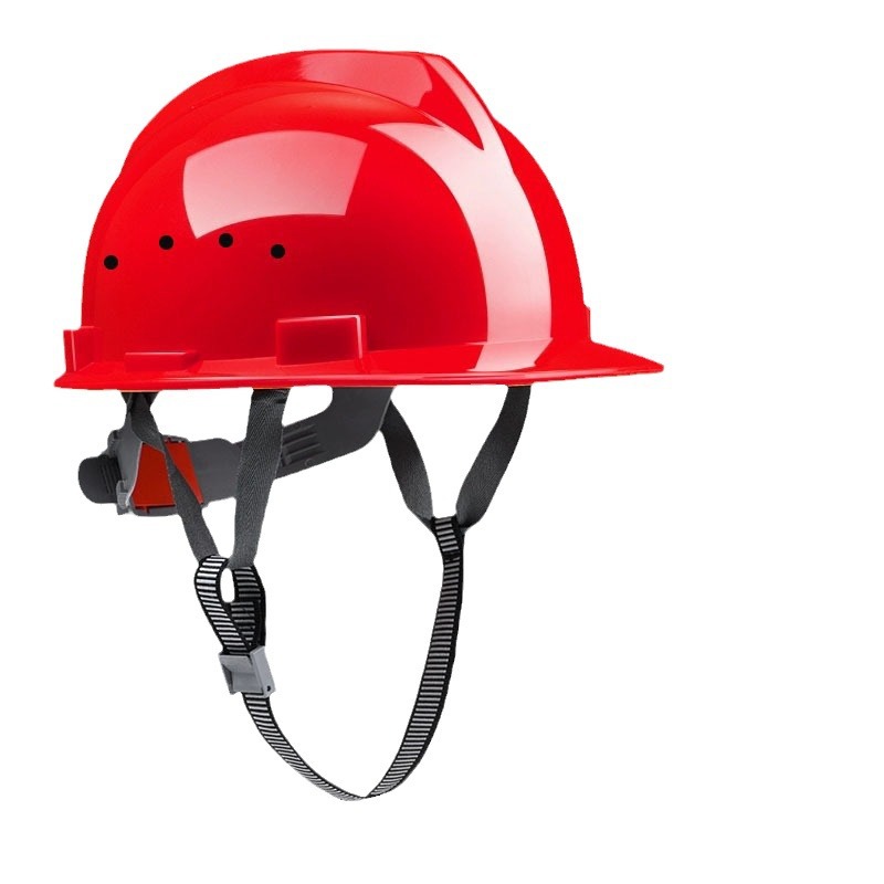 Casco de construcción estándar nacional de grasa transpirable ABS Fiberglass Casco de construcción impresión logo