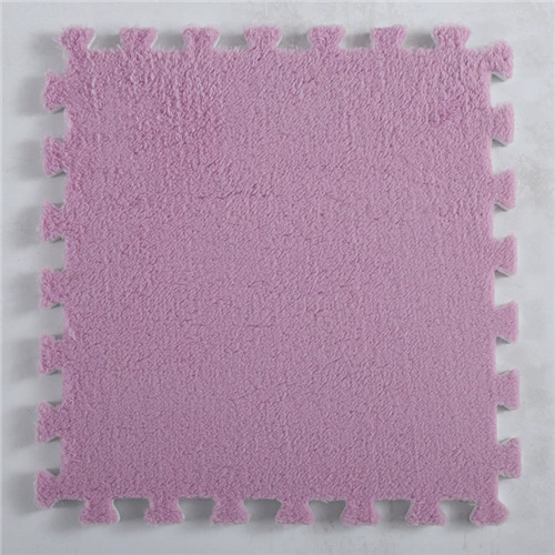 Плитки для пола Velvet stitch interlocking, 30×30 см, пазл-ковры липкие по размеру, толщина 1–2 см