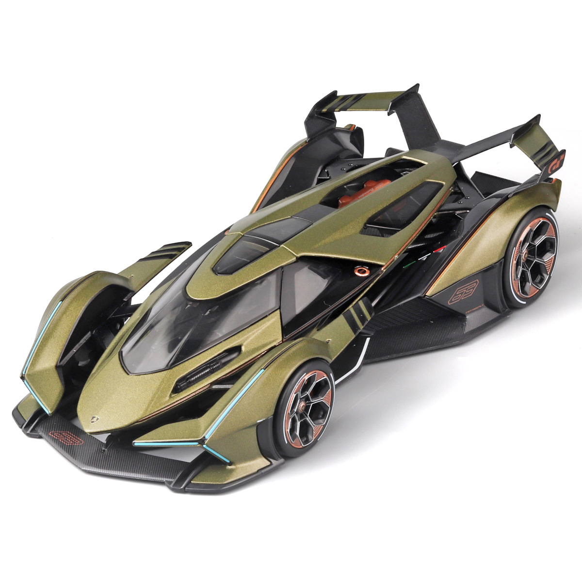 Mercedes-Benz 1:18 Concept Car V12, Modelo de Coche de Aleación, Decoración para el Hogar, Adorno, Regalo de San Valentín, Regalo de Año Nuevo