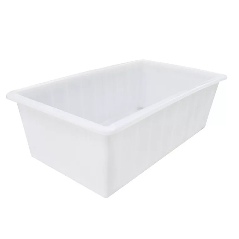 牛筋塑料水箱长方形加厚储水方桶大号养鱼养龟海鲜水产运输周转箱
