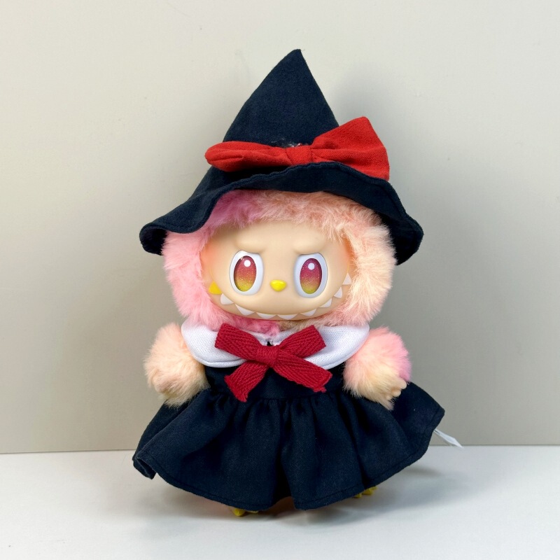 仅衣服适用labubu娃衣坐坐派对一二三代拉布布衣服服装套装等周边|undefined