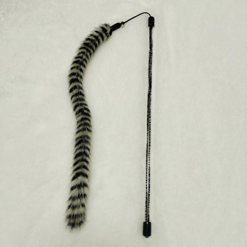 국경을 넘는 밍크털 고양이 놀이봉, 물림방지 털끈 고양이 놀이봉, 요정 고양이 놀이봉, 고양이 장난감 용품 도매