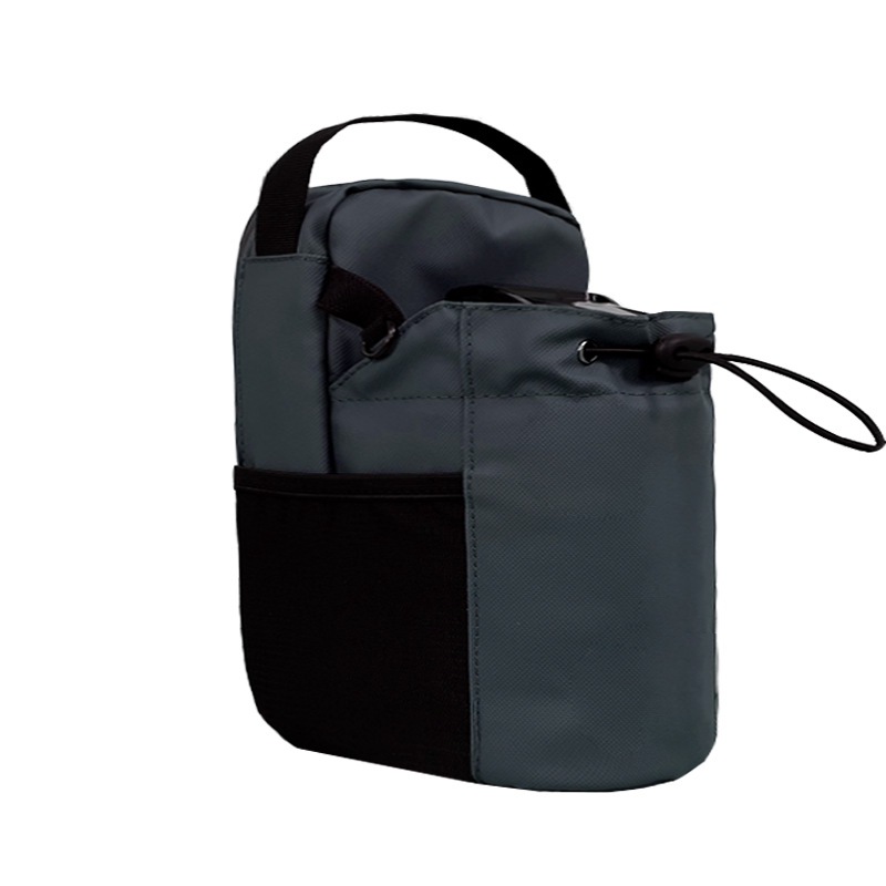 Venta caliente transfronteriza fitness paquete de olla de succión magnética taza de agua bolsa de mensajero gimnasio teléfono móvil llave bolsa de almacenamiento fuente spot