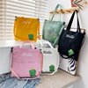 Capacious study bag for elementary school students, one-shoulder bag, bag strap, small bag, cute dinosaur, 2021 years