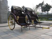 三轮拉客仿古复双人可人力道具古老上海婚庆观光黄包车黄包车