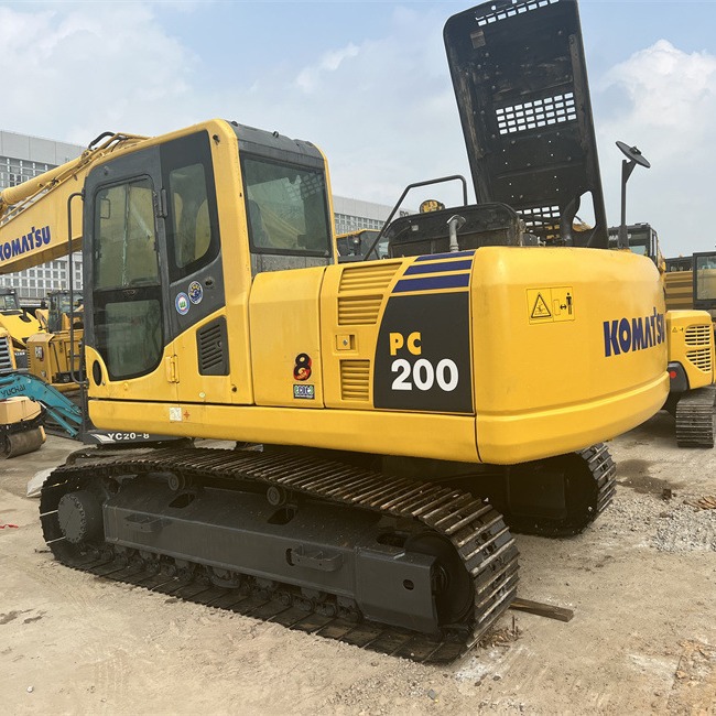 Excavadora Komatsu 200 220 360 de segunda mano Kirguistán exporta buen rendimiento de alta calidad image 6