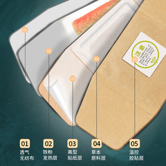 Nanjing Tongren Tang mugwort warm patch for menstrual period, waist and abdomen heating, self-heating mugwort moxa patch, warm baby patch, wholesale