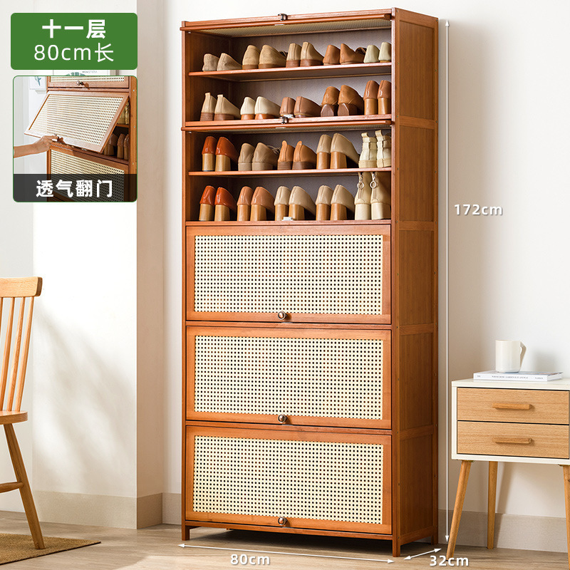 门口鞋柜高款立式入户柜一体门外走廊用极窄家用鞋架子多层带门|undefined