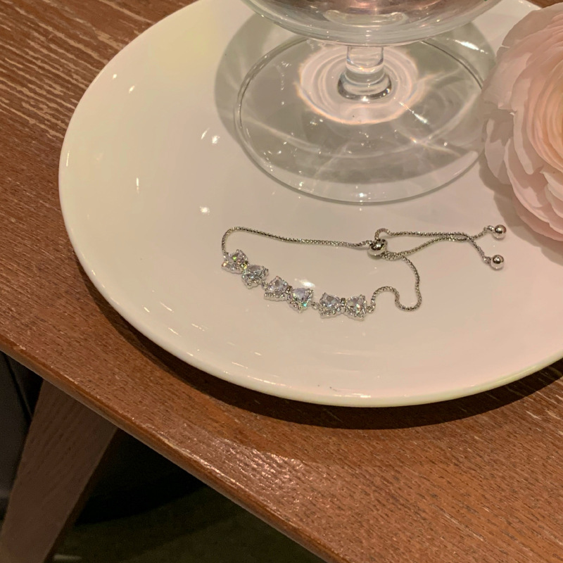 锆石蝴蝶结拼接手链个性时尚轻奢设计手串优雅百搭高级感手环批发详情3