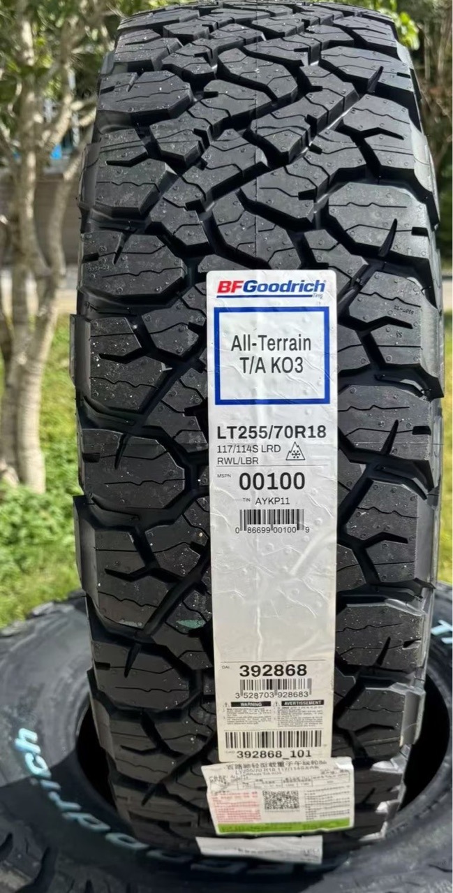 Brand New Bfgoodrich 285/75R16 Ko3 at Off-Road Tire, Imported from the Usa in 2025