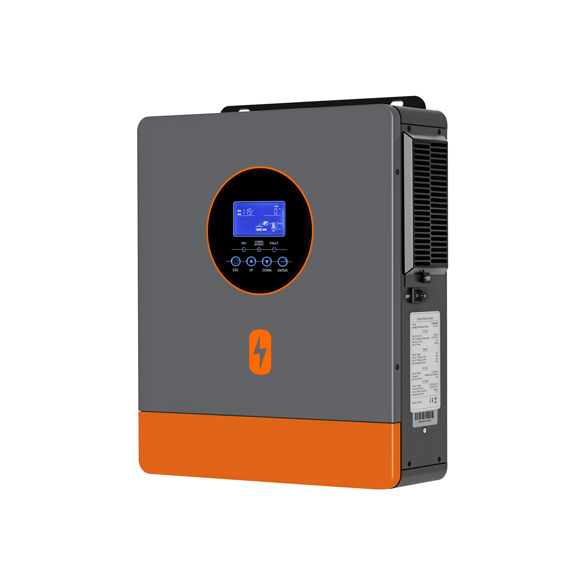 PowMr6.5KW EE.UU. 110V / 220V inverter solar híbrido inverter solar image 5