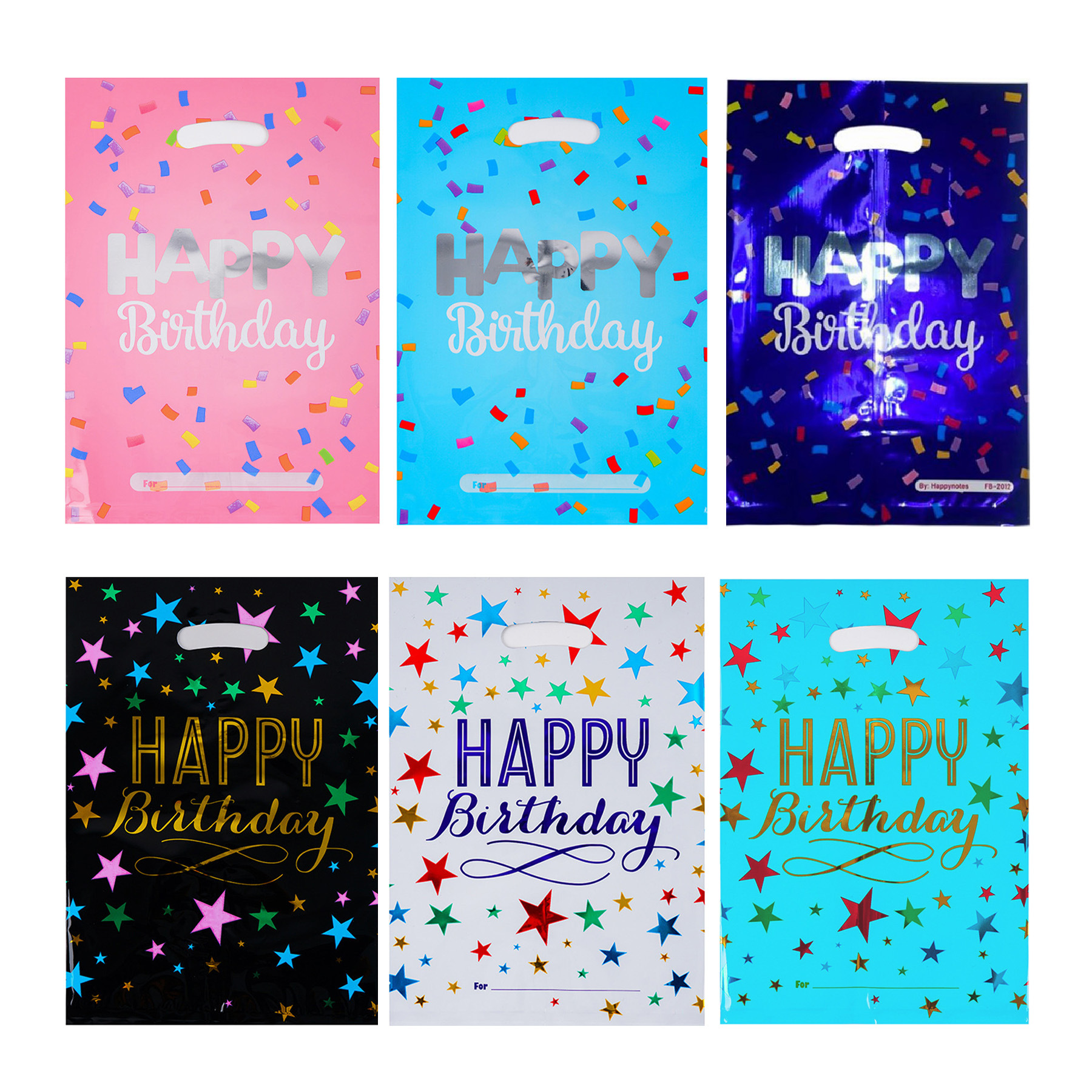 生日派对铝膜礼品袋星星碎纸屑 儿童生日 婚礼 糖果袋 节日回礼袋