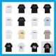 European and American Cross-border Gallery Dept. Joint LF Classic Embroidery Printing Splash Ink Couple Short-sleeved T-shirt Trendy