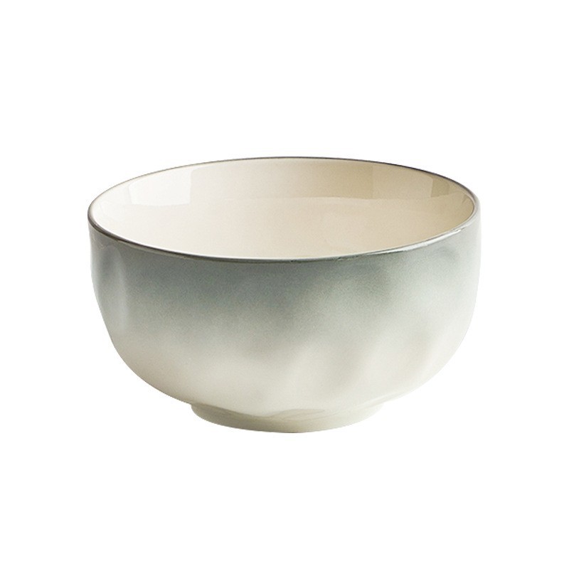 Platos de color esmaltados platos domésticos 2025 nuevos platos de alto valor de cara platos de platos de cerámica platos de arroz