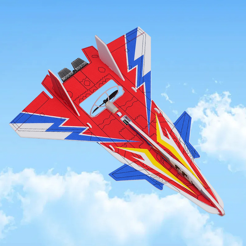 Su27 Mano Eléctrica lanzar aviones de carga USB swing planeador Su35 luchador niños aviones de espuma al por mayor